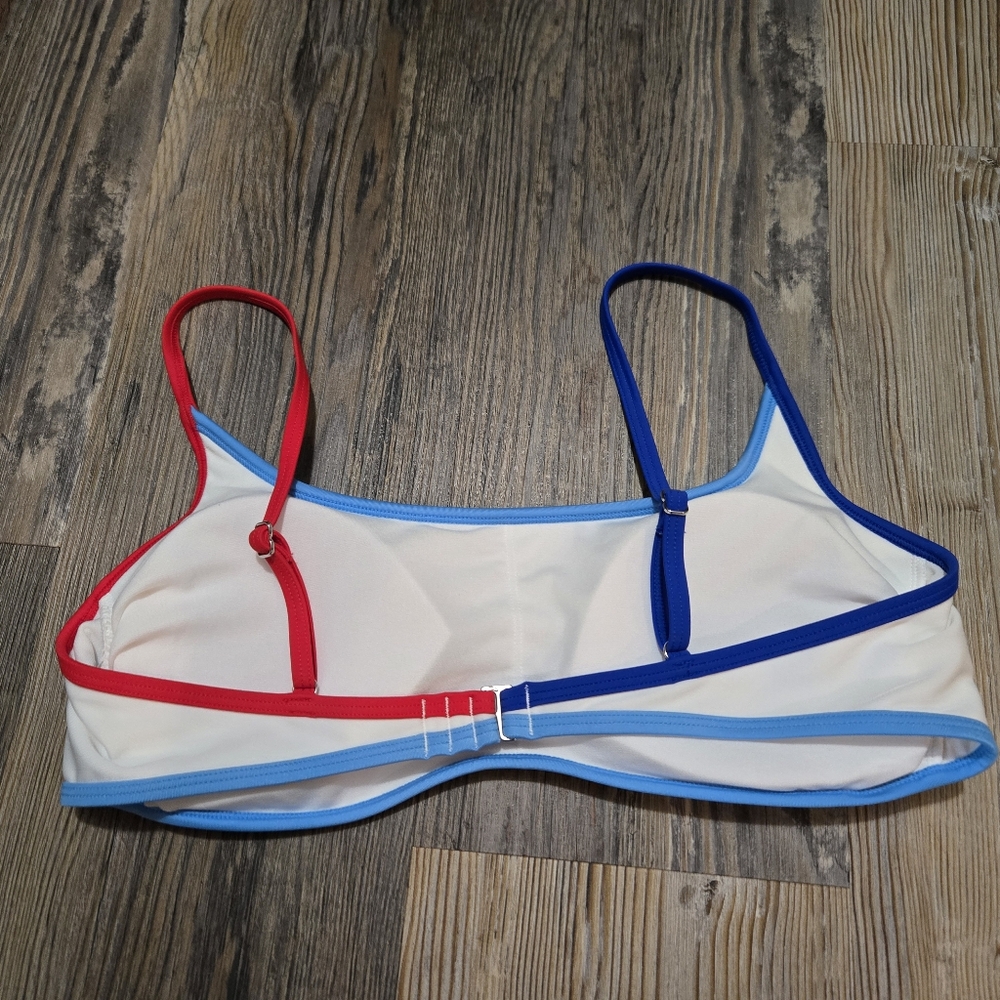 Wild Fable Red and Blue Bikini Top - Picture 8 of 8